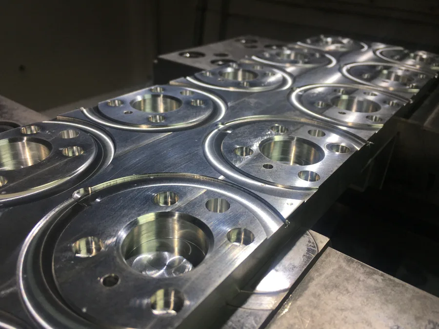 CNC Milled Component manufactured by HEST
