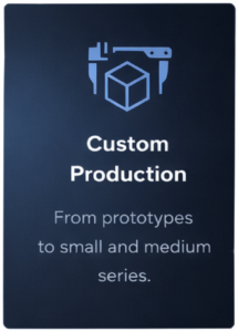 Custom CNC machining from prototypes to small and medium series production